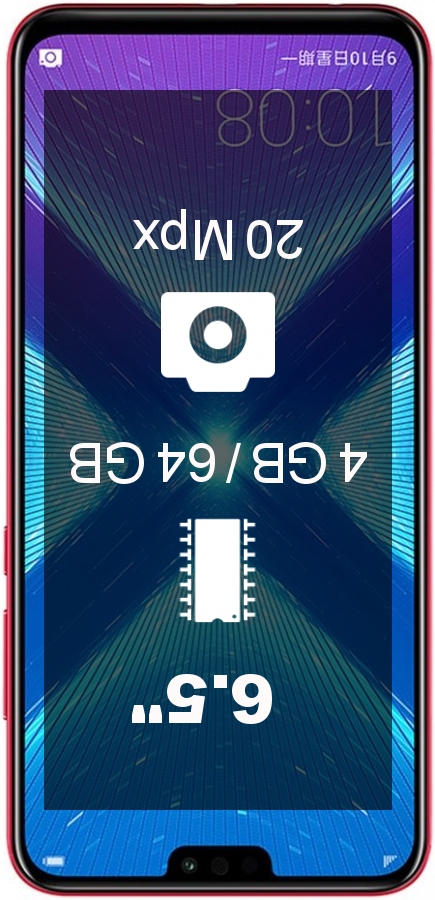 Huawei Honor 8x 4GB 64GB LX3 smartphone