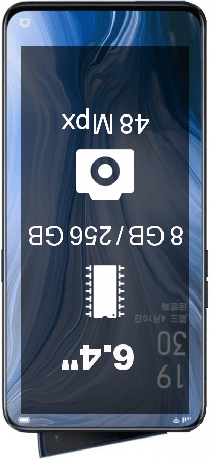 Oppo Reno 8GB 256GB PACM00 smartphone