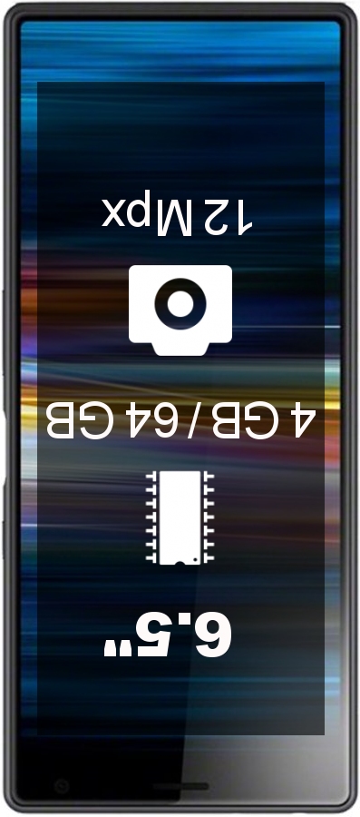 SONY Xperia 10 Plus USA Single SIM smartphone