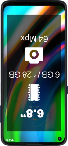 Motorola Moto G9 Plus 6GB · 128GB smartphone