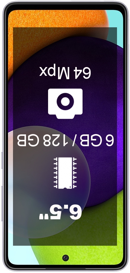 Samsung Galaxy A52 6GB · 128GB · SM-A525F smartphone