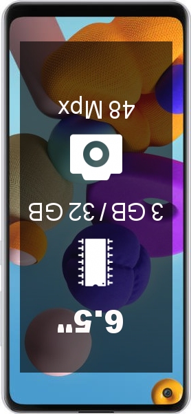 Samsung Galaxy A21s 3GB · 32GB · SM-A217FDS smartphone