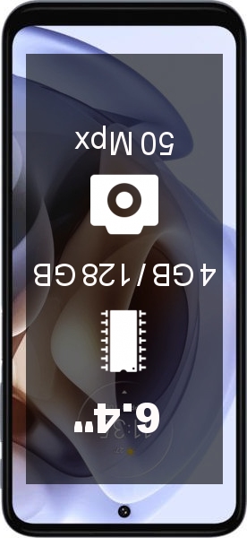 Motorola Moto G31 4GB · 128GB smartphone