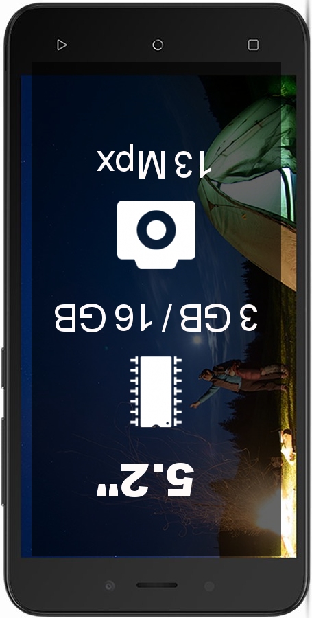 Gionee X1s 3GB 16GB smartphone