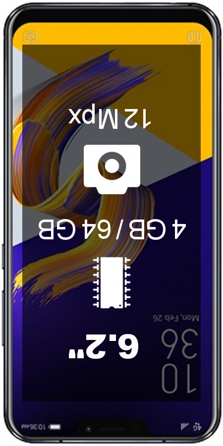 ASUS Zenfone 5z ZS620KL VA 4GB 64GB smartphone