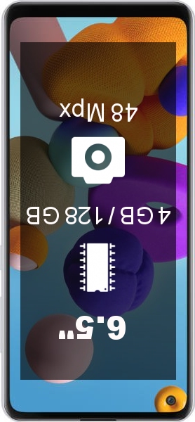 Samsung Galaxy A21s 4GB · 128GB · SM-A217FDS smartphone