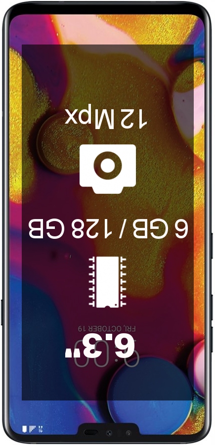 LG V40 ThinQ V405QA7 US 128GB smartphone