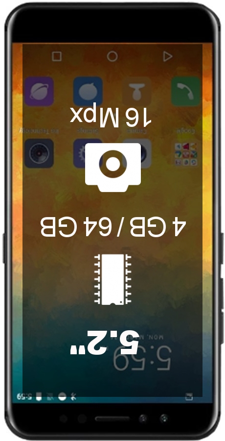 Gome K1 4GB-64GB smartphone
