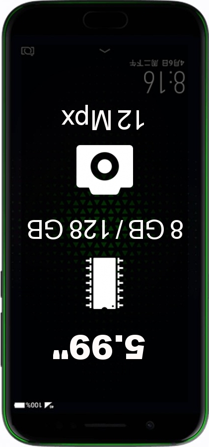 Xiaomi Black Shark 8GB 128GB smartphone