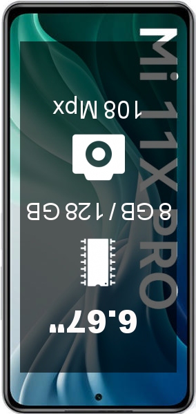 Xiaomi Mi 11X Pro 8GB · 128GB smartphone