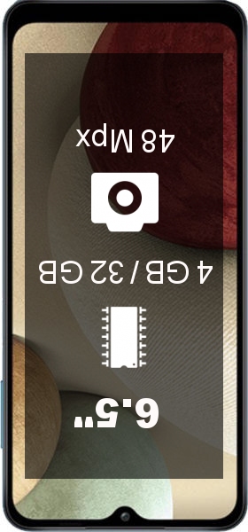 Samsung Galaxy A12 Nacho 4GB · 32GB · SM-A127F smartphone