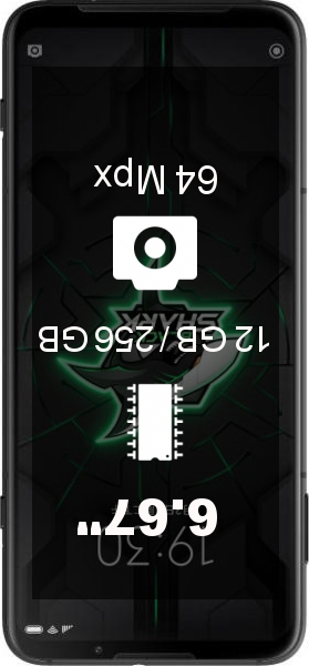 Black Shark 3 12GB · 256GB smartphone