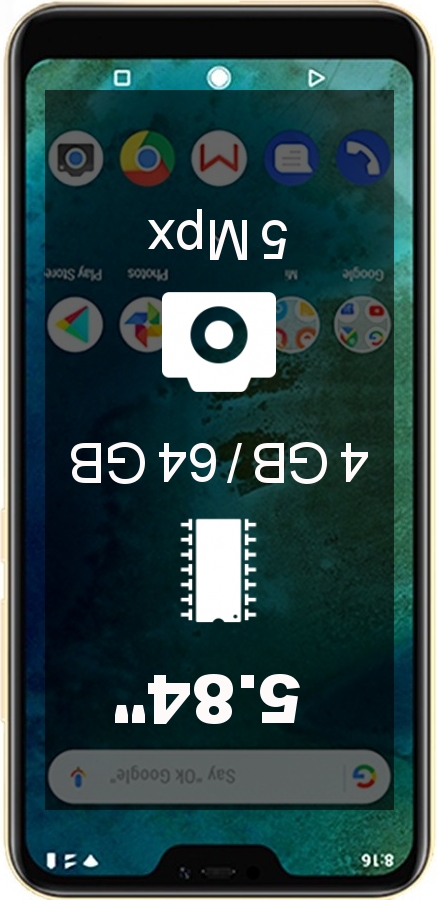 Xiaomi Mi A2 Lite 4GB 64GB smartphone
