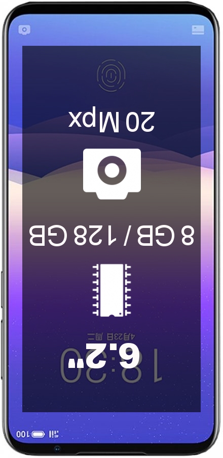 MEIZU 16S 8GB 128GB CN smartphone