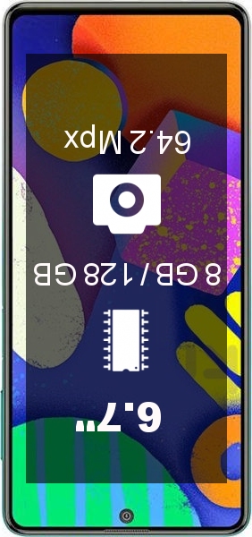 Samsung Galaxy F62 8GB · 128GB · SM-E625F smartphone