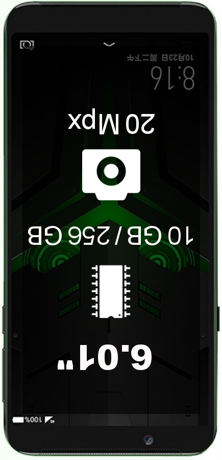 Xiaomi Black Shark Helo 10GB smartphone