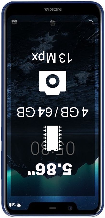 Nokia X5 4GB 64GB smartphone