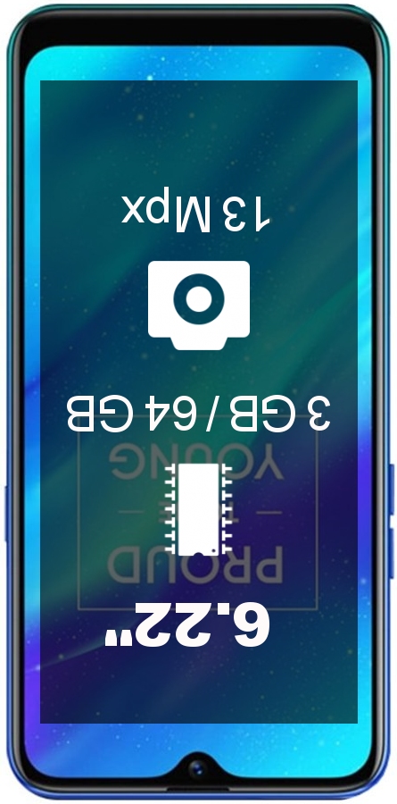 Realme 3 3GB 64GB PH/MY/VN smartphone