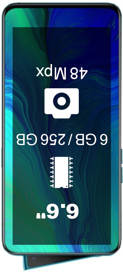 Oppo Reno 10x Zoom 6GB 256GB PACM00 smartphone
