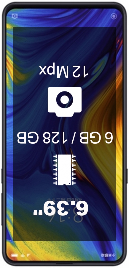 Xiaomi Mi Mix 3 8GB 128GB CN smartphone