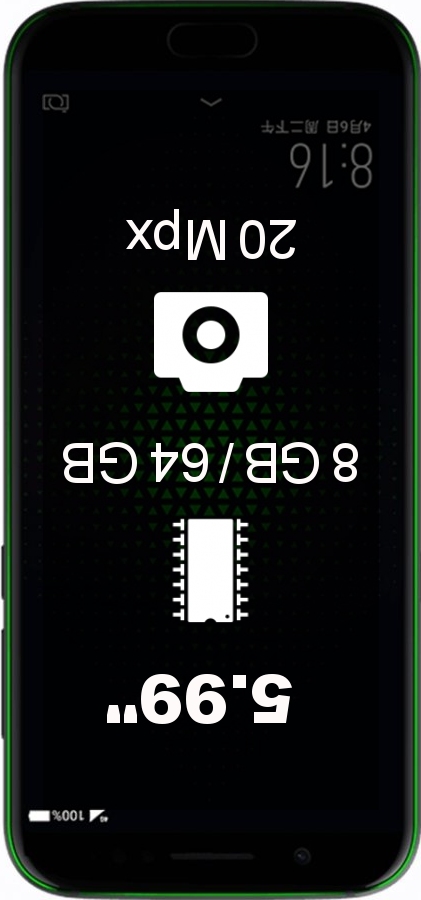Xiaomi Black Shark 8GB 64GB smartphone
