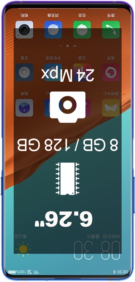 Nubia X 8GB 128GB smartphone