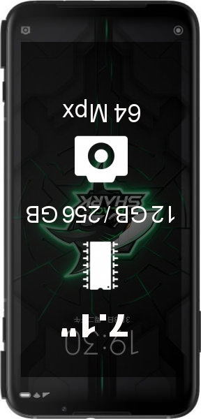 Black Shark BlackShark 3 Pro 12GB · 256GB smartphone