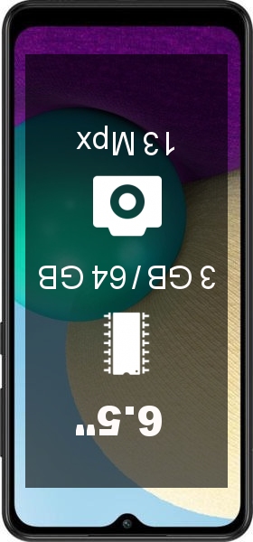 Samsung Galaxy A02 3GB · 64GB · SM-A022F smartphone