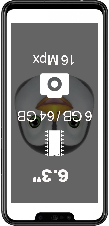 Huawei P smart+ Plus 6GB INE-LX1 smartphone