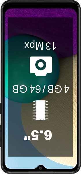Samsung Galaxy A02 4GB · 64GB · SM-A022F smartphone