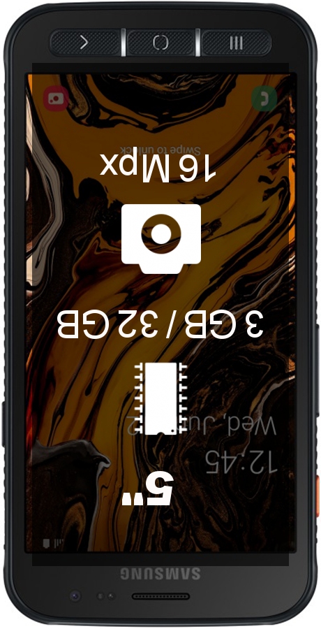 Samsung Galaxy Xcover 4s G398FD smartphone