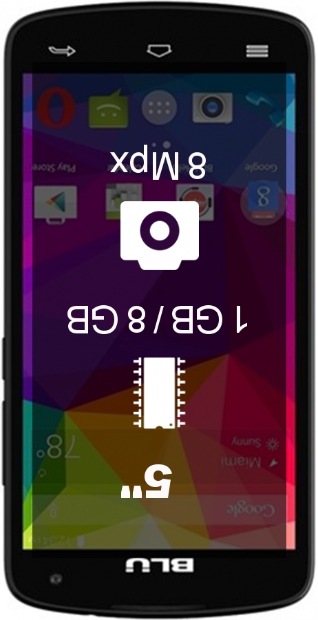 BLU Studio X8 HD 2019 smartphone