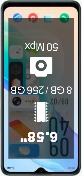 Vivo Y76s 8GB · 256GB smartphone