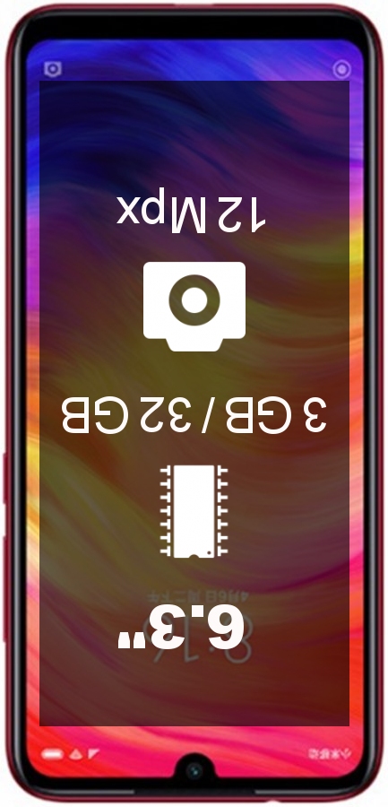Xiaomi Redmi Note 7 IN 3GB 32GB smartphone