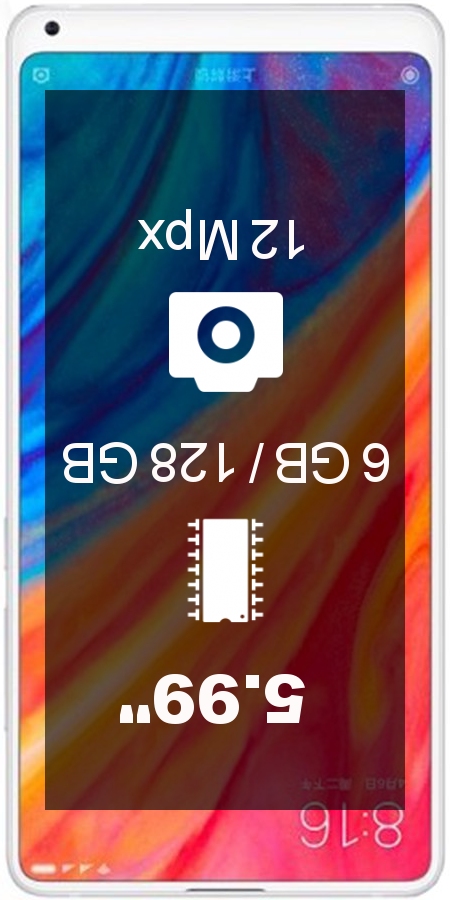 Xiaomi Mi Mix 2s 6GB 128GB smartphone