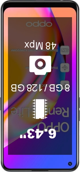 Oppo Reno5 Lite 8GB · 128GB smartphone