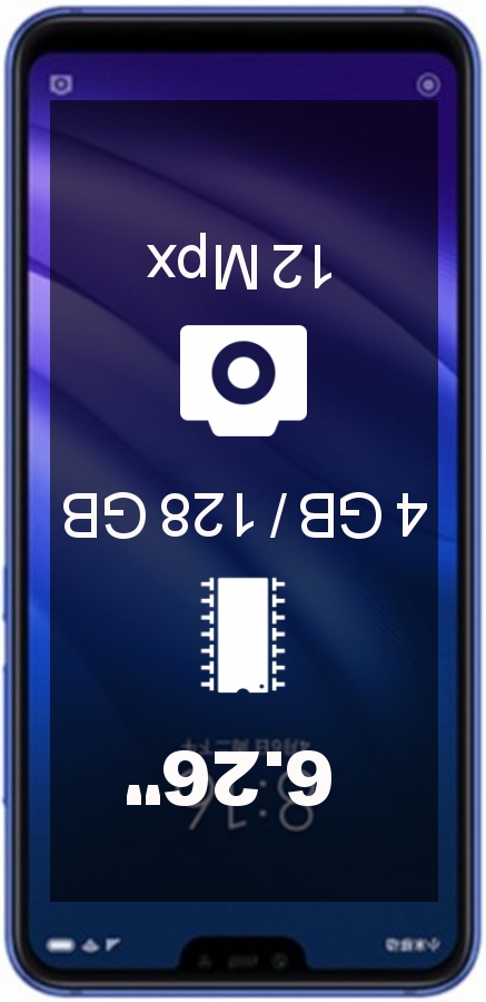 Xiaomi Mi8 Lite 4GB 128GB smartphone