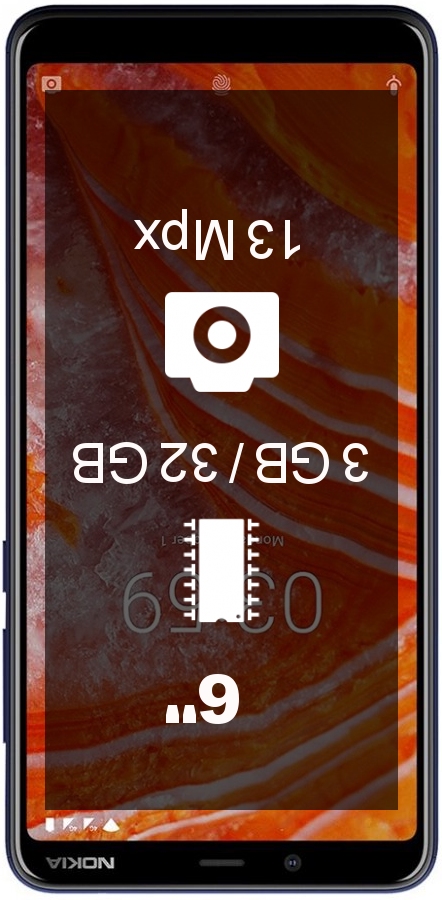 Nokia 3.1 Plus 3GB 32GB TA-1118 smartphone