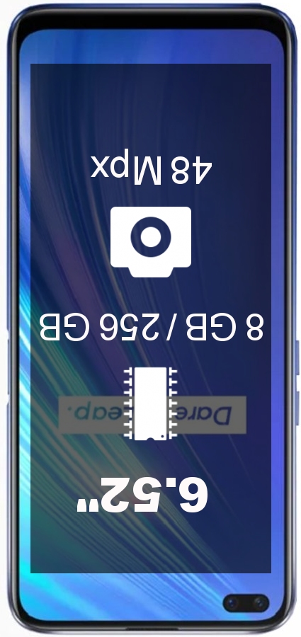 Realme X50t 8GB · 256GB smartphone