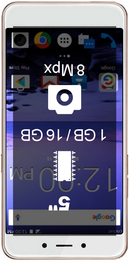 Coolpad E2C 1GB 16GB smartphone