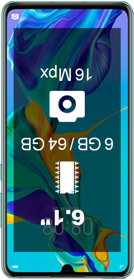 Huawei P30 6GB 64GB L29 smartphone