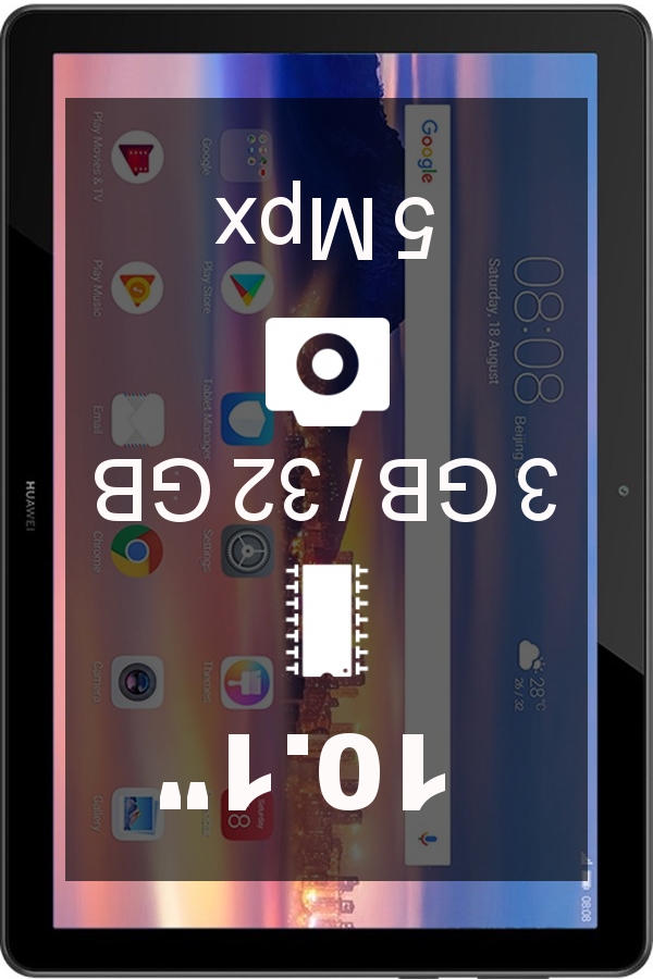 Huawei MediaPad T5 10" Wi-Fi 32GB LTE tablet