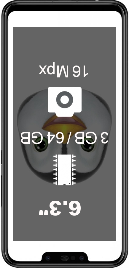 Huawei P smart+ Plus 3GB INE-LX11 smartphone