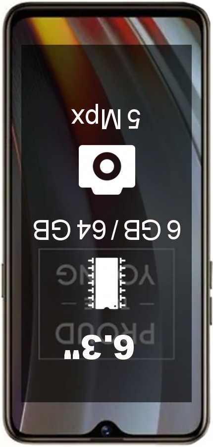 Realme 3 Pro 6GB 64GB IN/ID/TH smartphone