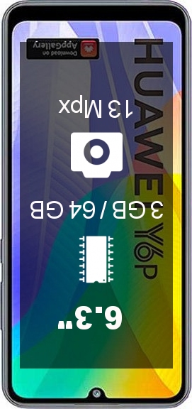 Huawei Y6p 3GB · 64GB · LX9 smartphone