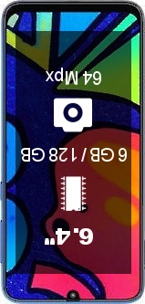 Samsung Galaxy F41 6GB · 128GB smartphone