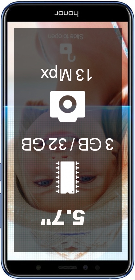 Huawei Honor 7A 3GB 32GB 3GB 32GB AL00 smartphone