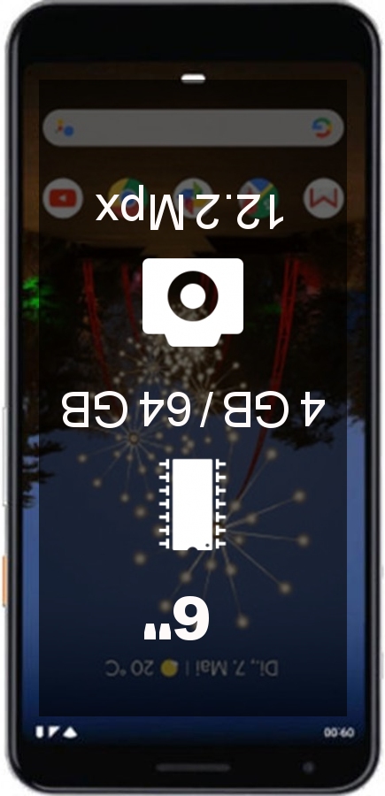 Google Pixel 3a XL AM G020E smartphone