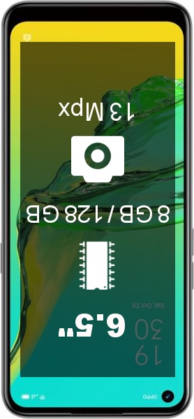 Oppo A53s 8GB · 128GB smartphone