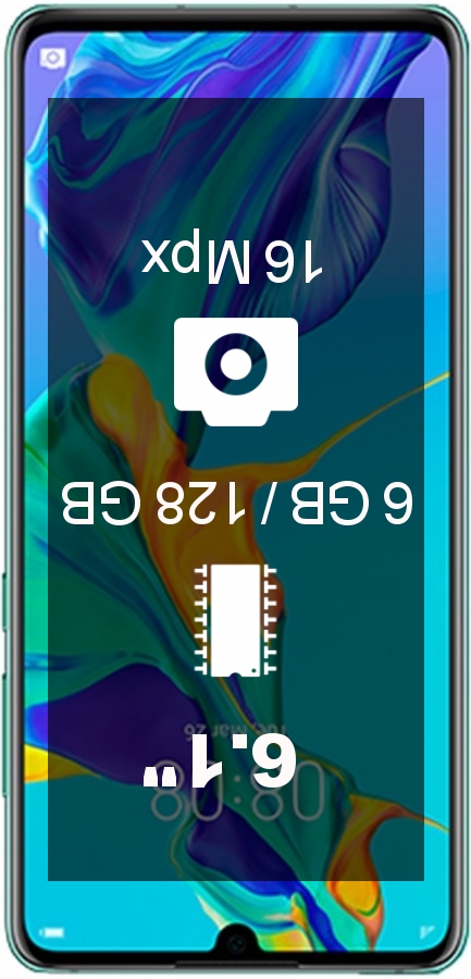 Huawei P30 6GB 128GB L09 smartphone